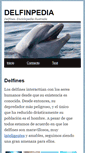 Mobile Screenshot of delfinpedia.com