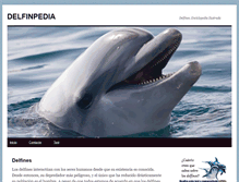 Tablet Screenshot of delfinpedia.com